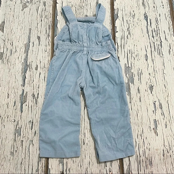 Vintage popsicle 18 month light blue corduroy overalls one piece outfit fall - Picture 5 of 8